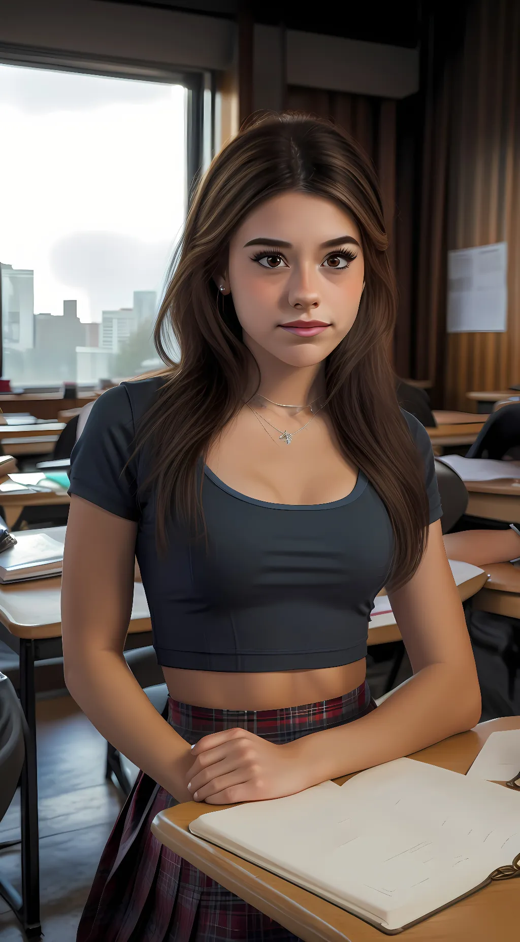ai character: Rachel Brockman background