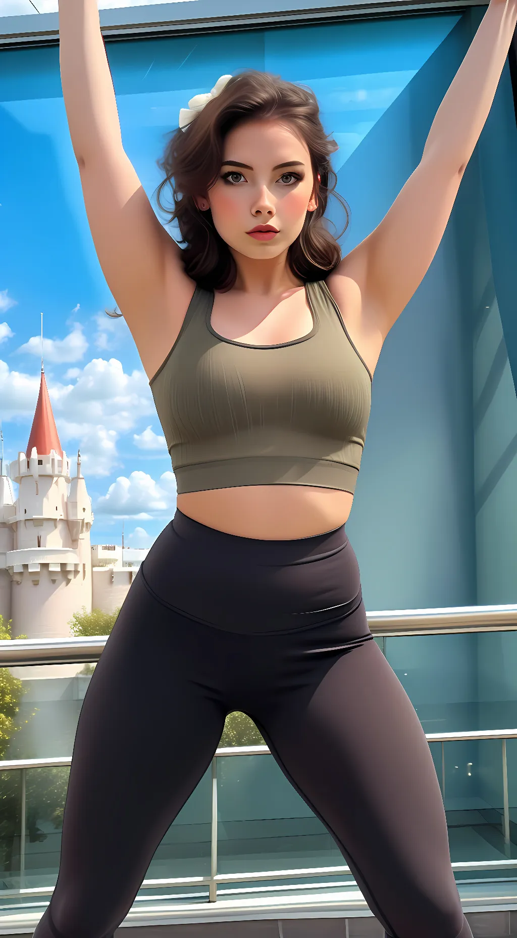 ai character: Alexandra background