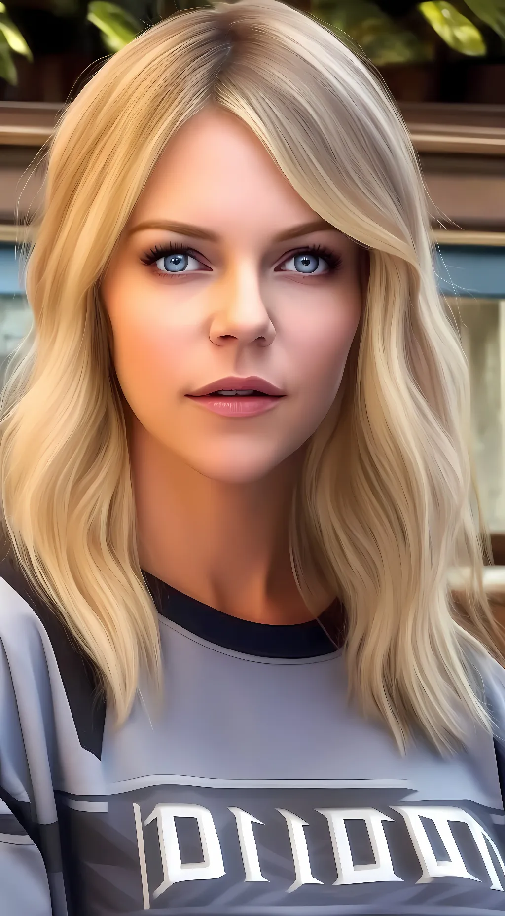 ai character: Mickey Molng background