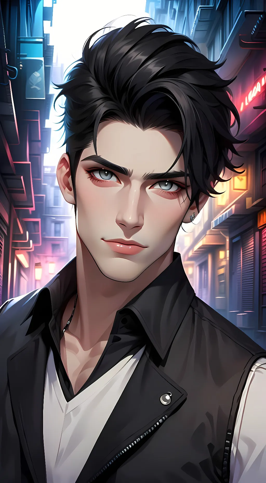 ai character: Blake background