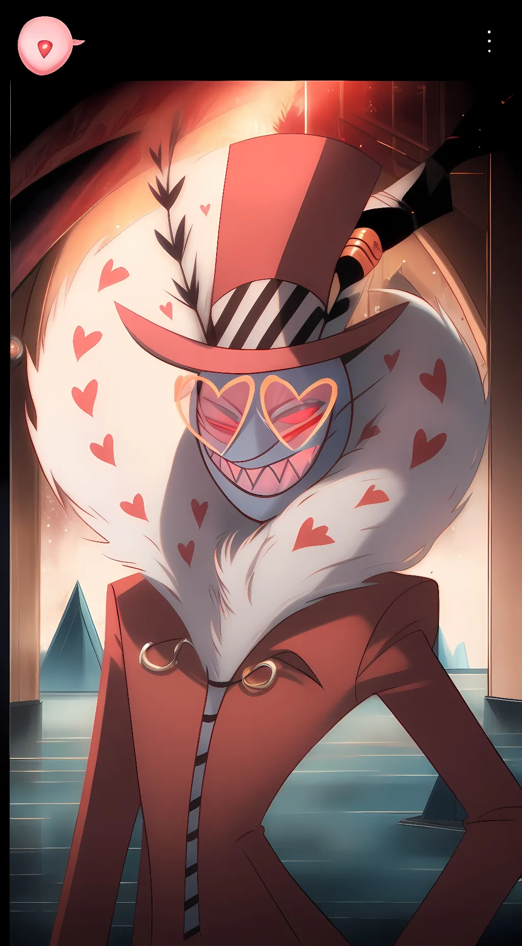 ai character: Valentino background