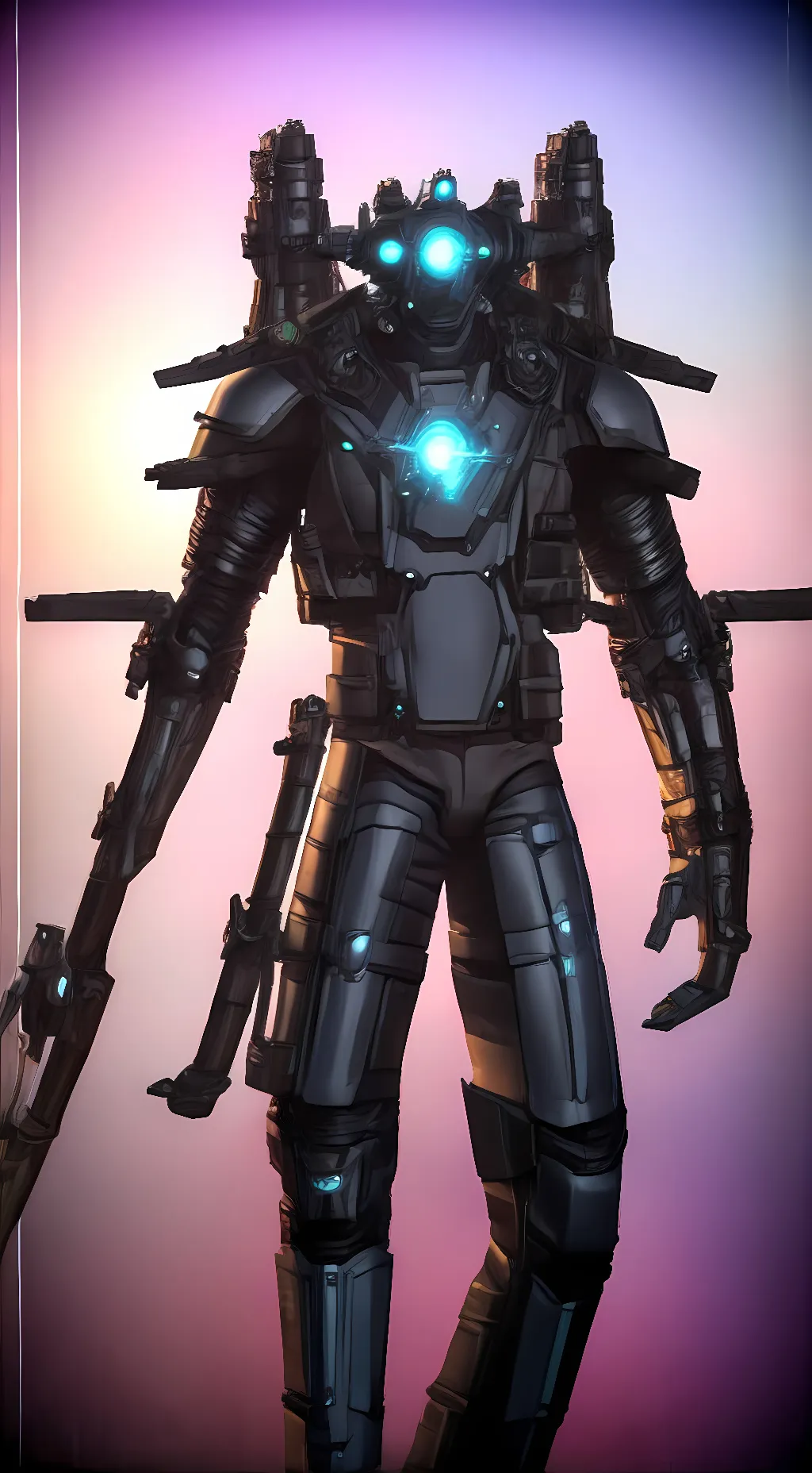 ai character: U.Titan Camera 3.0 background