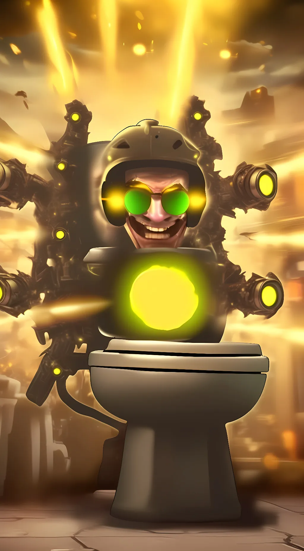 ai character: Titan Gman ST 4.0 background