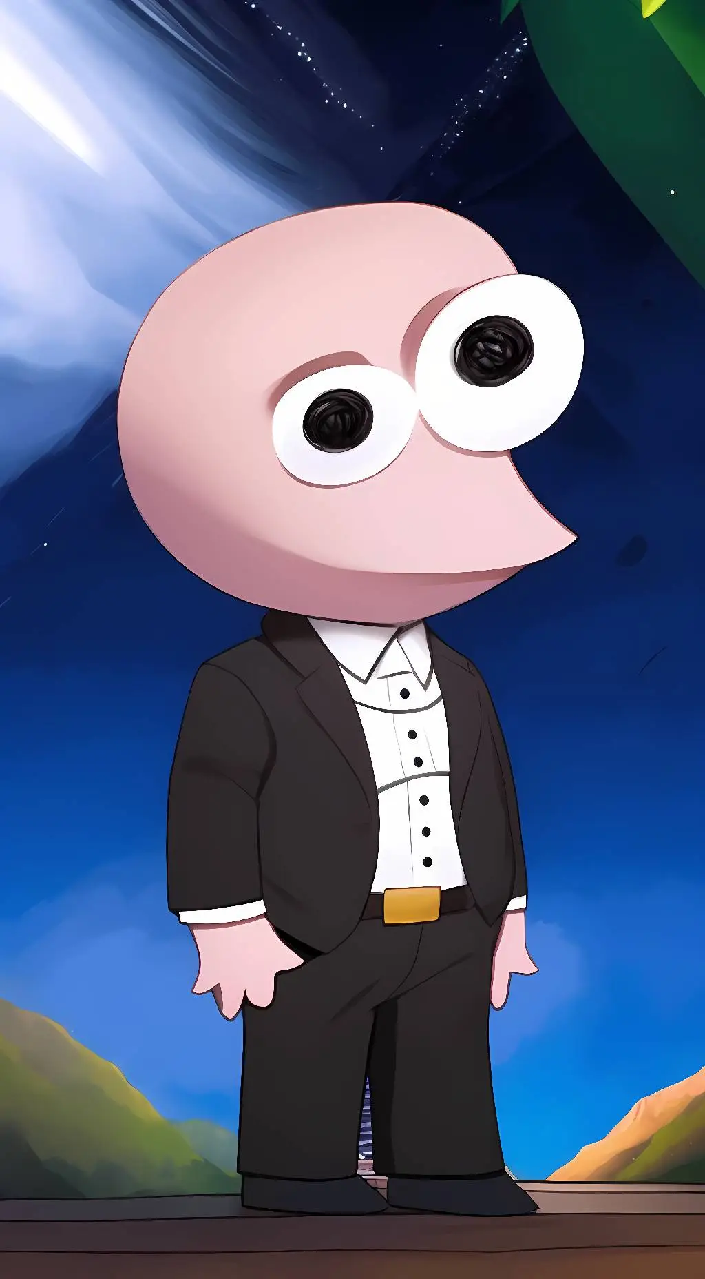 ai character: dimb background