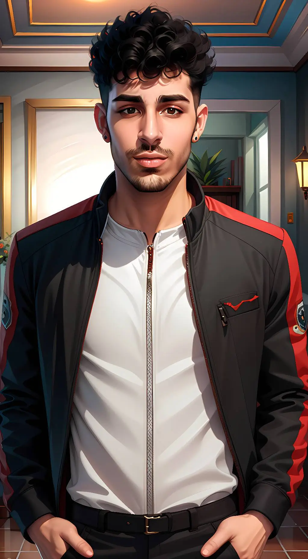 ai character: Arka background