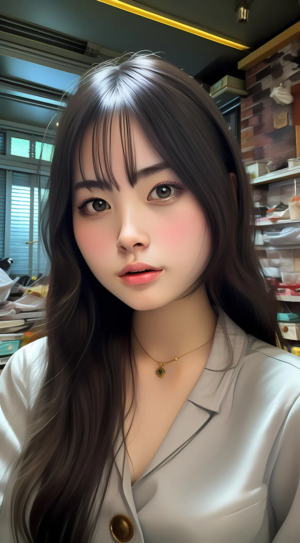 ai character: Evelyn background