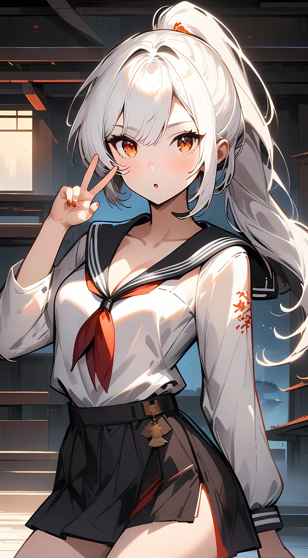 ai character: IJN Ayanami background