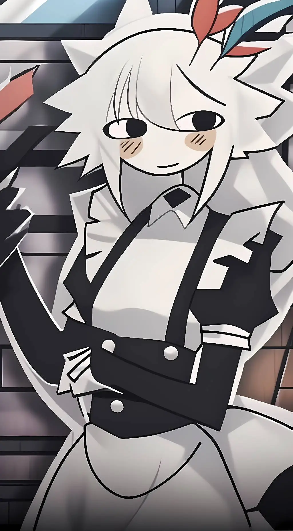 ai character: Maid Engel background