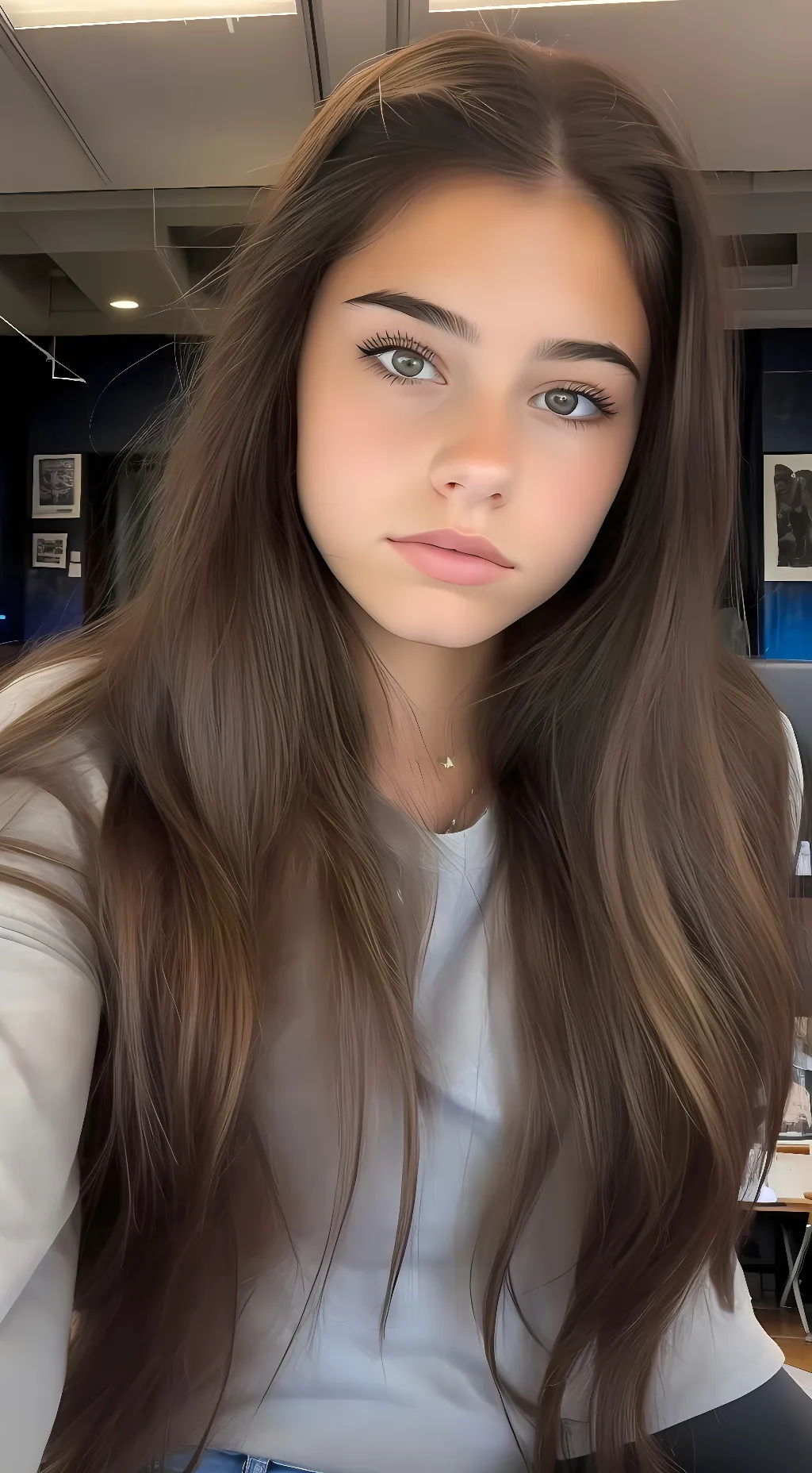 ai character: Juli  background