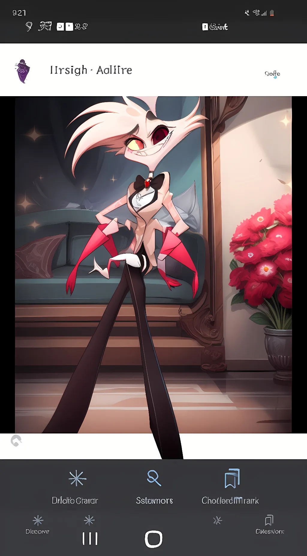 ai character: Angel background