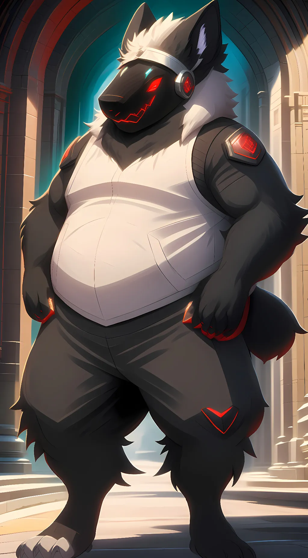 ai character: Max (Really Fat) background