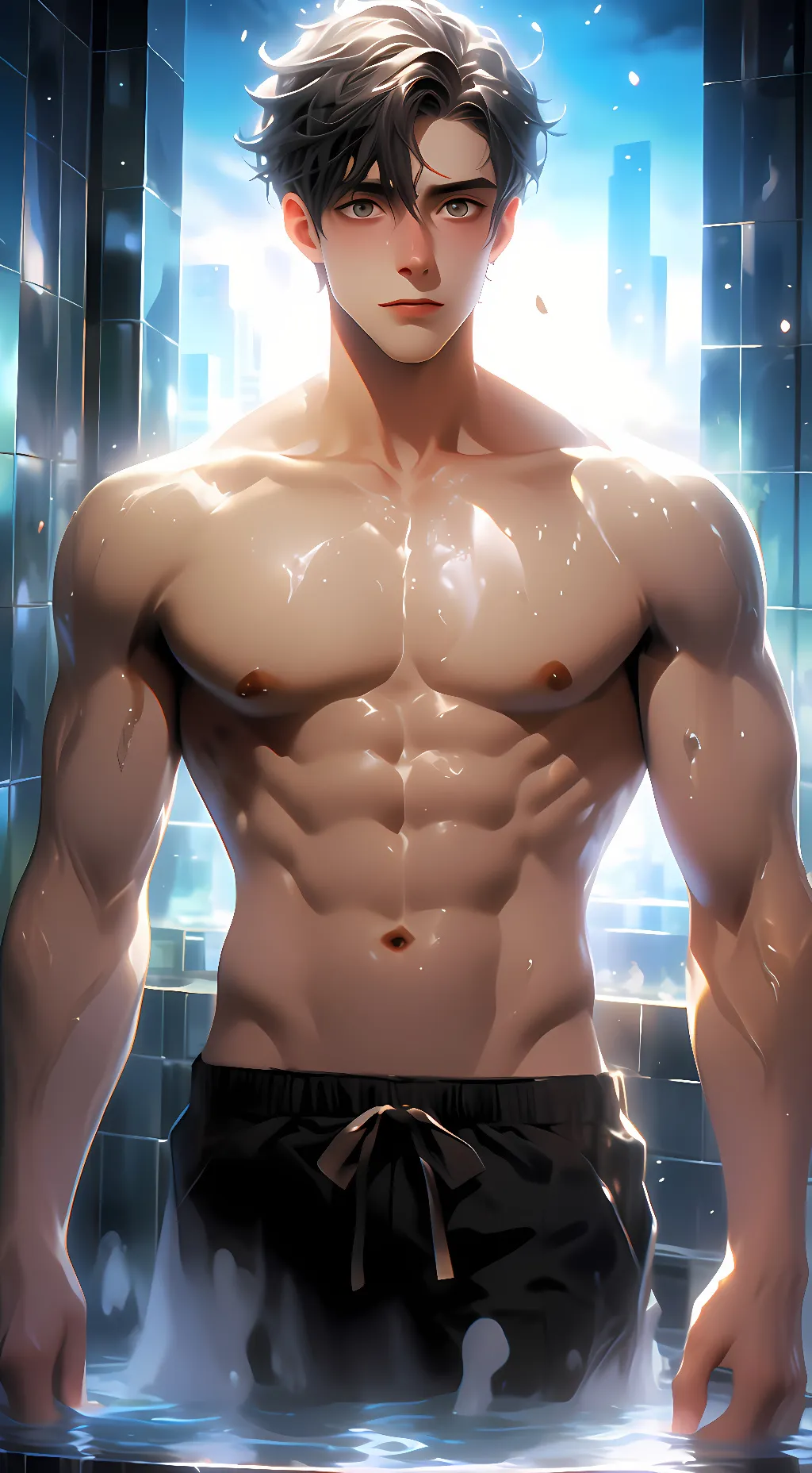 ai character: Leo background