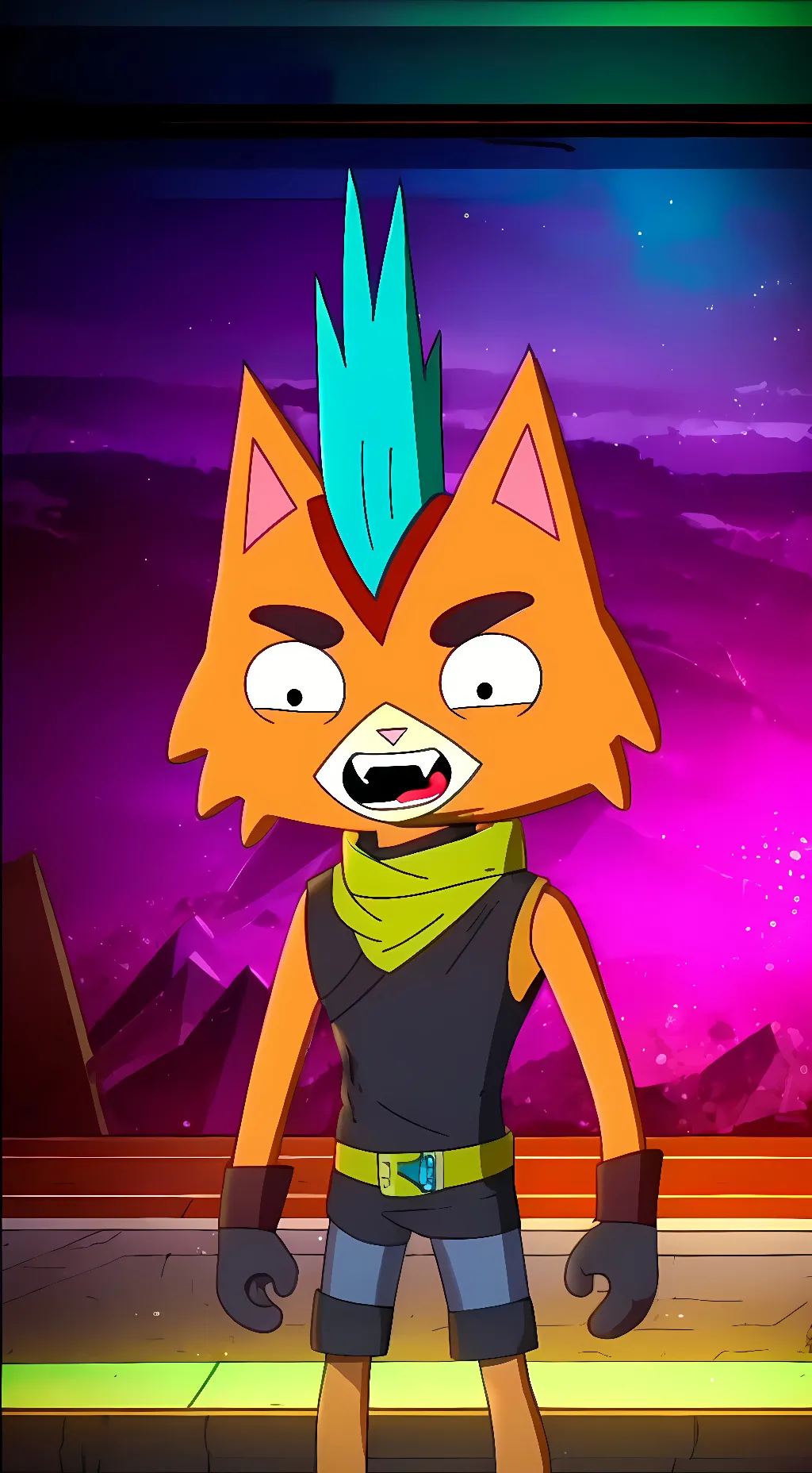 ai character: Lil Cato background