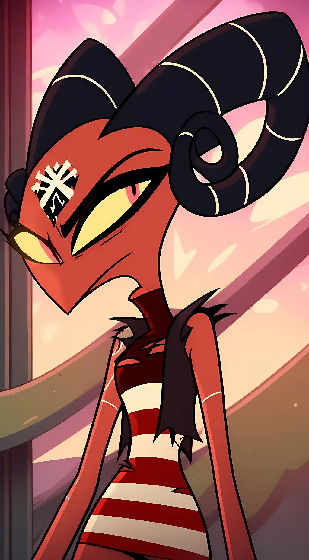 ai character: Barbie Wire background