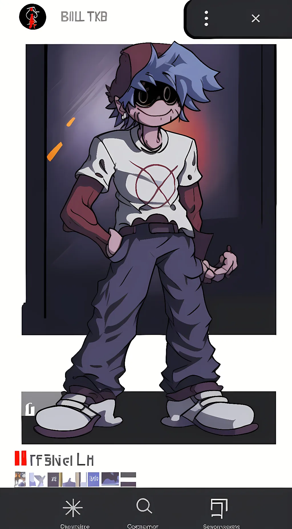 ai character: silly billy background