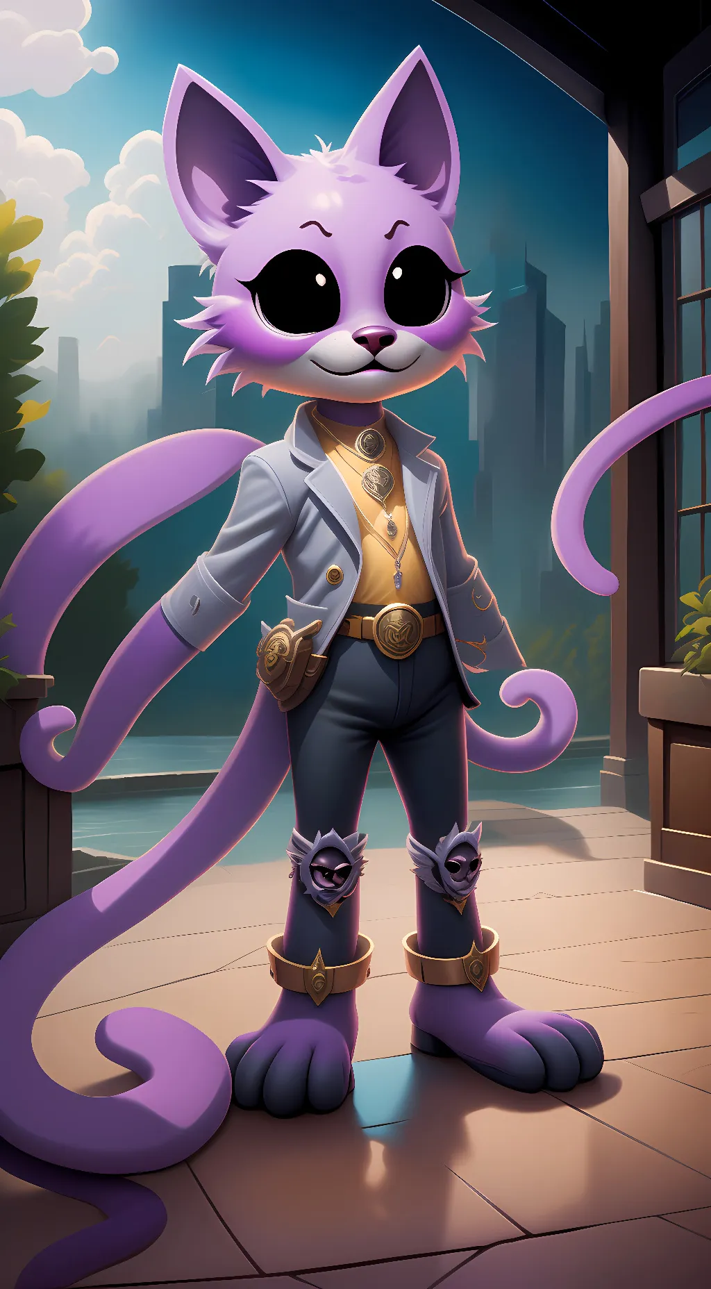 ai character: You drop your soap background