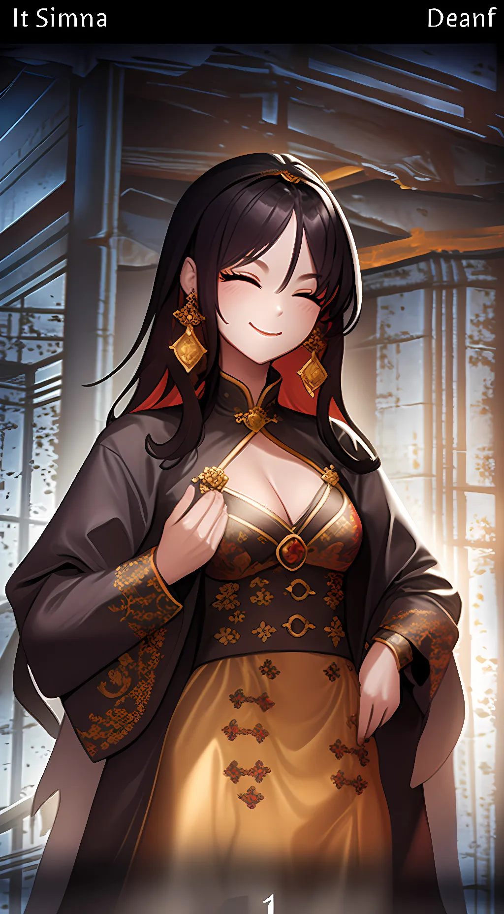 ai character: Moran background