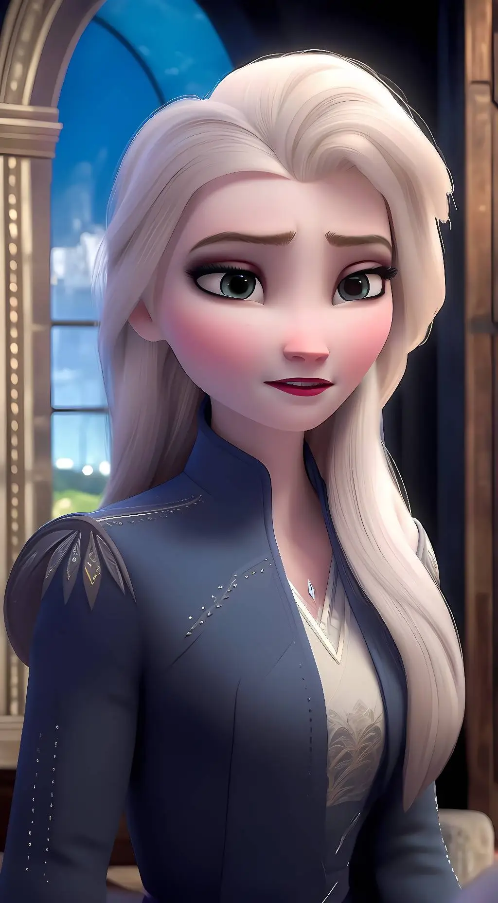 ai character: Elsa background