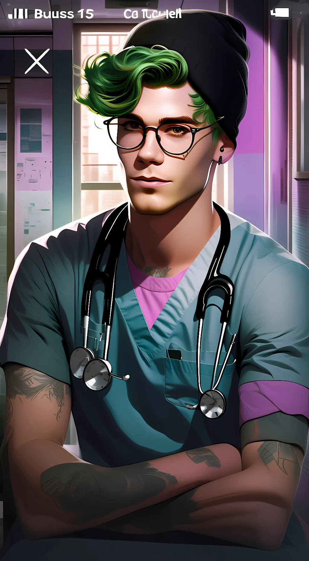 ai character: Dr. deuce gorgon background