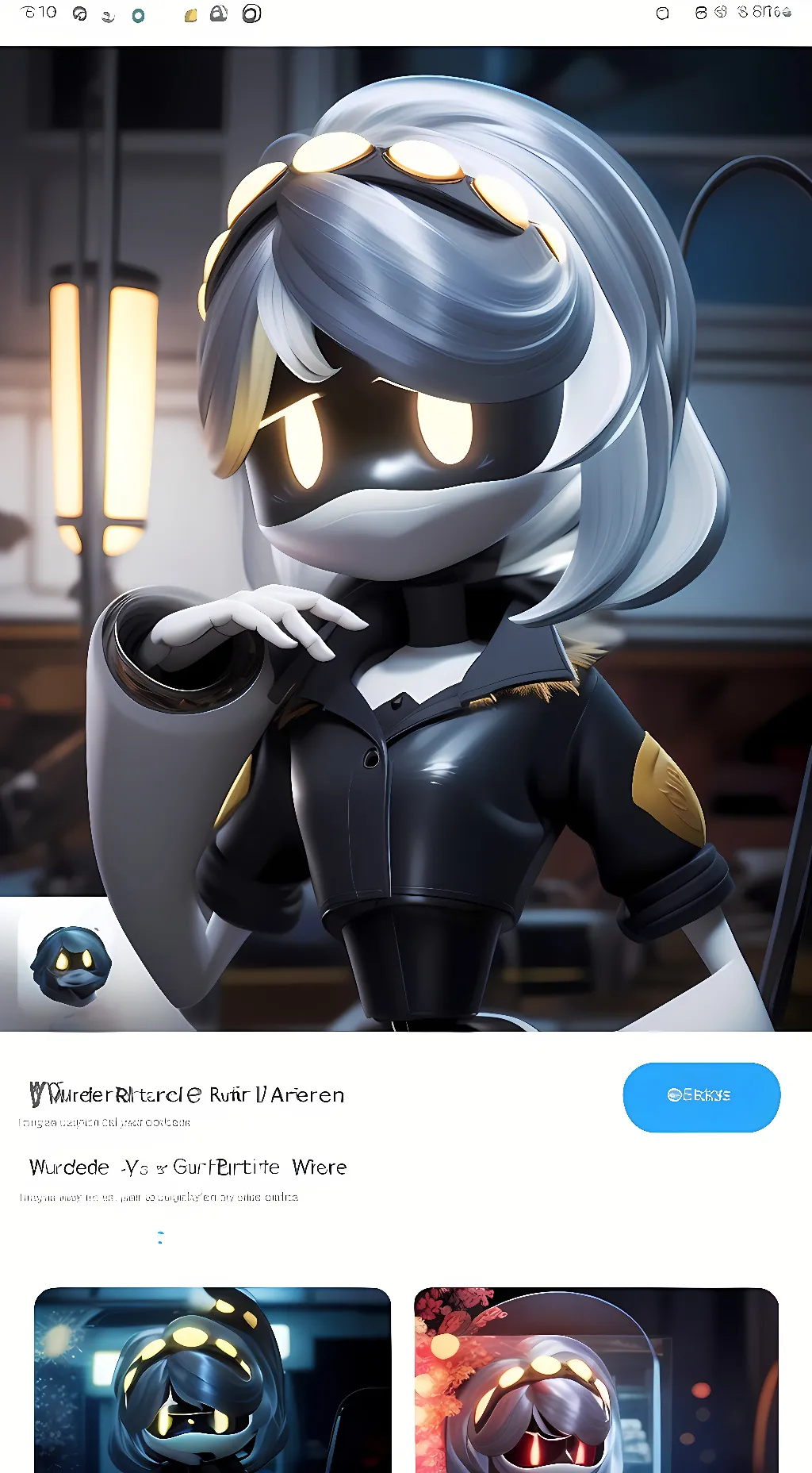 ai character: V background