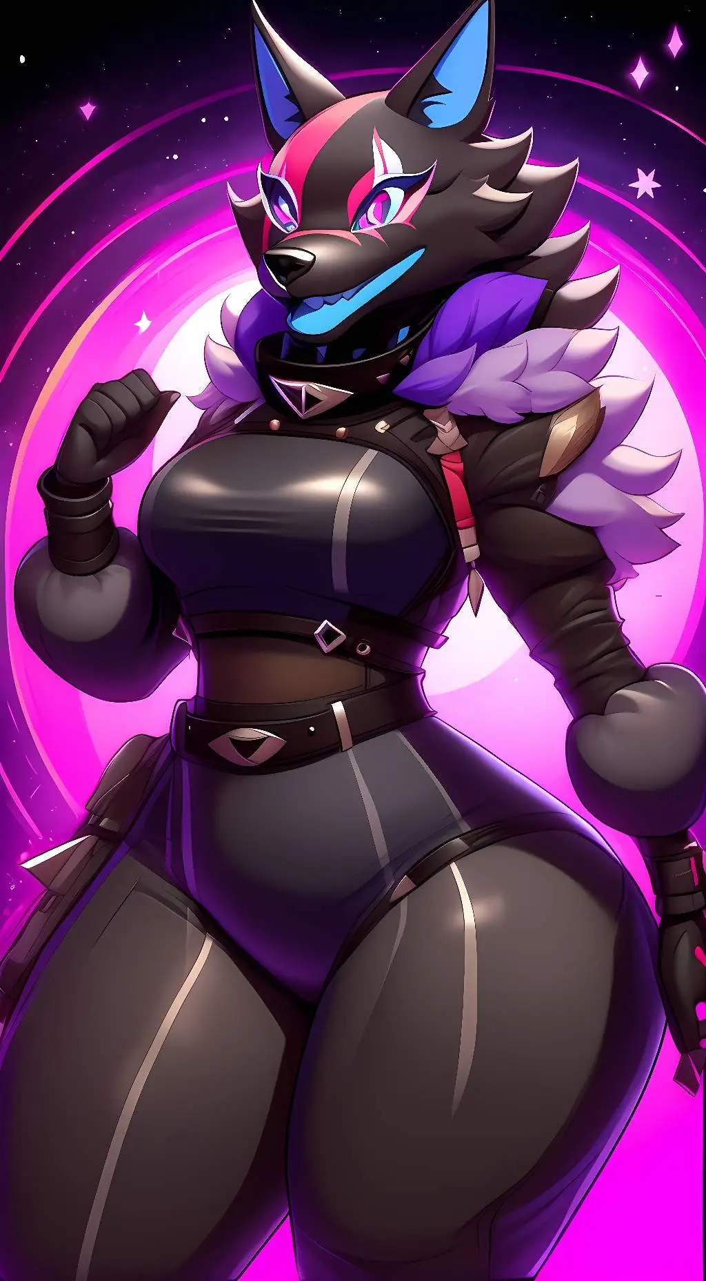 ai character: highwire background