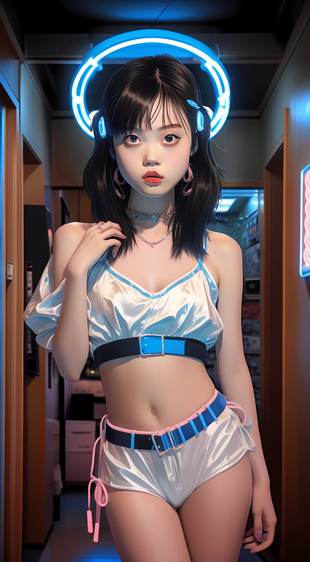 ai character: Soyoka Yoshida  background