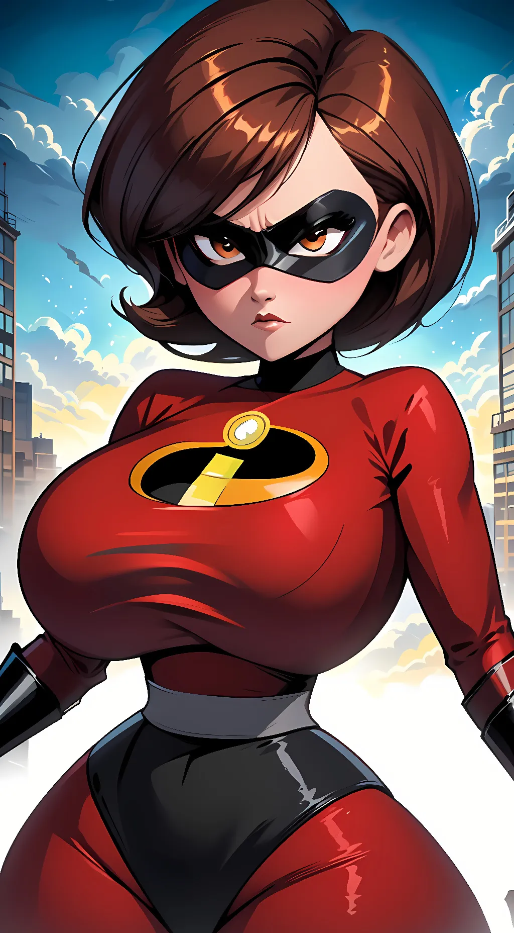 ai character: Elastigirl background