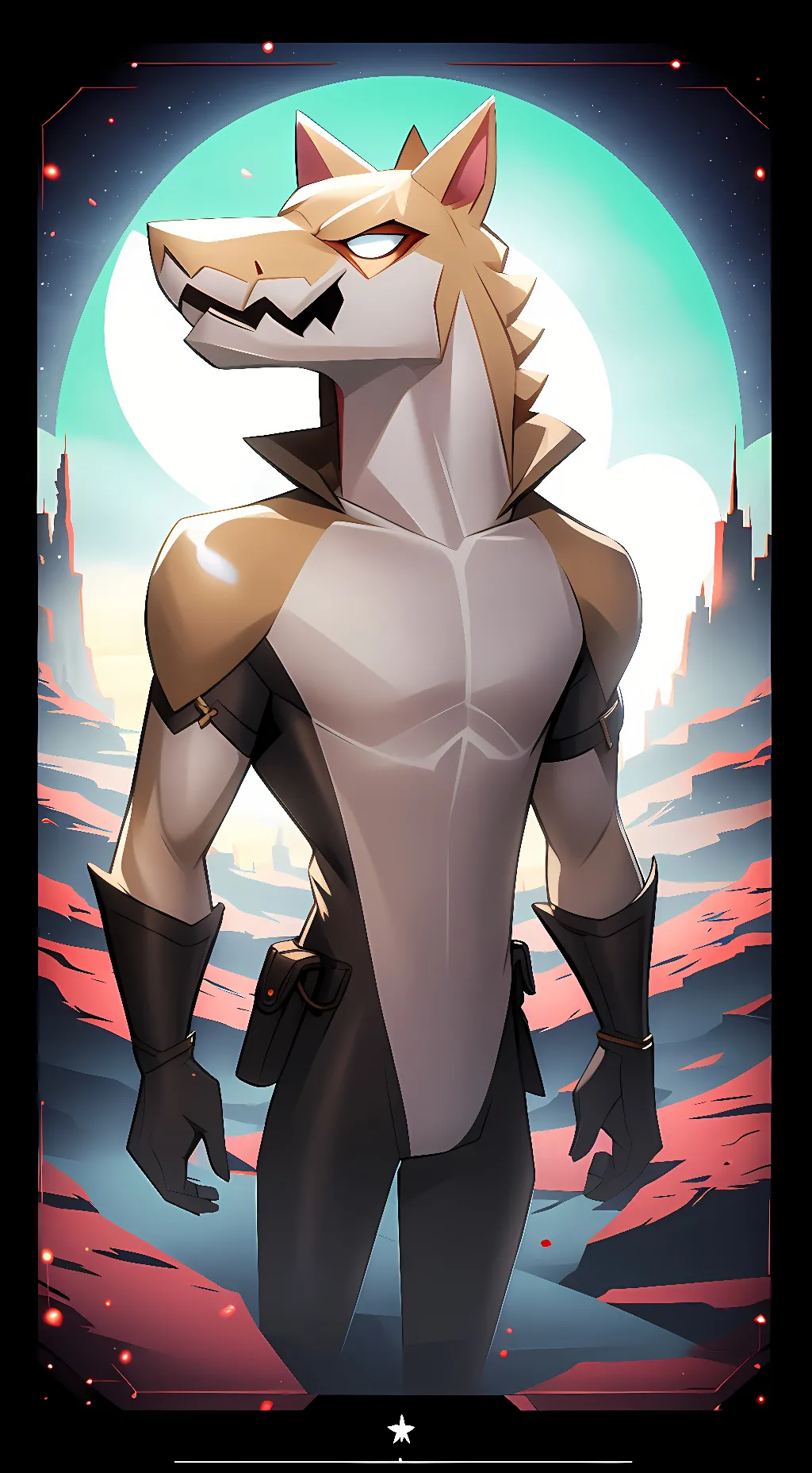 ai character: Aron background