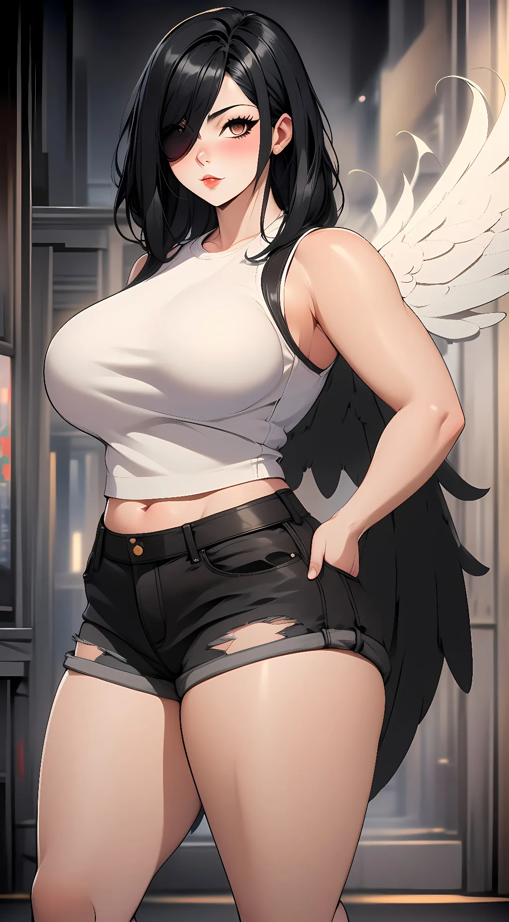 ai character: Shadow background