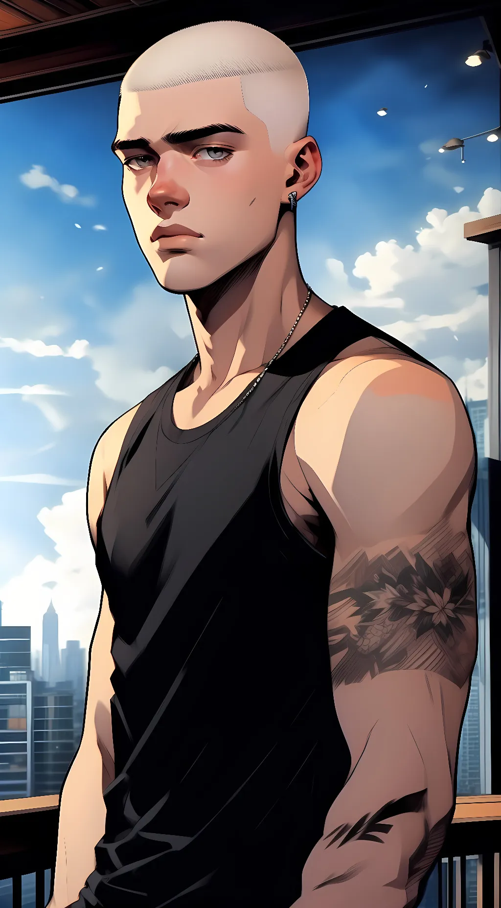 ai character: Nathaniel background