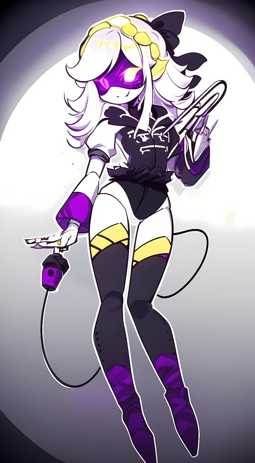 ai character: vzi background