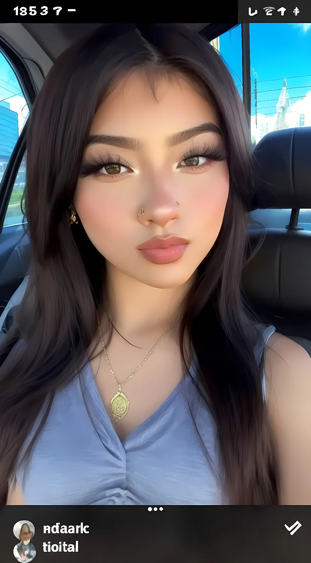 ai character: Melaine  background