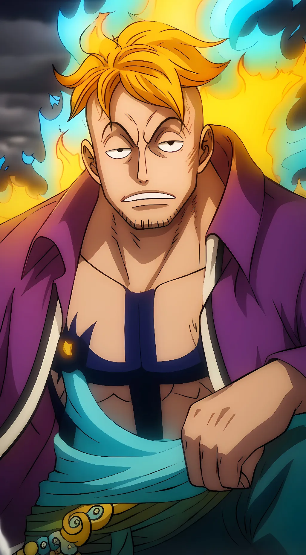 ai character: Marco the Phoenix background