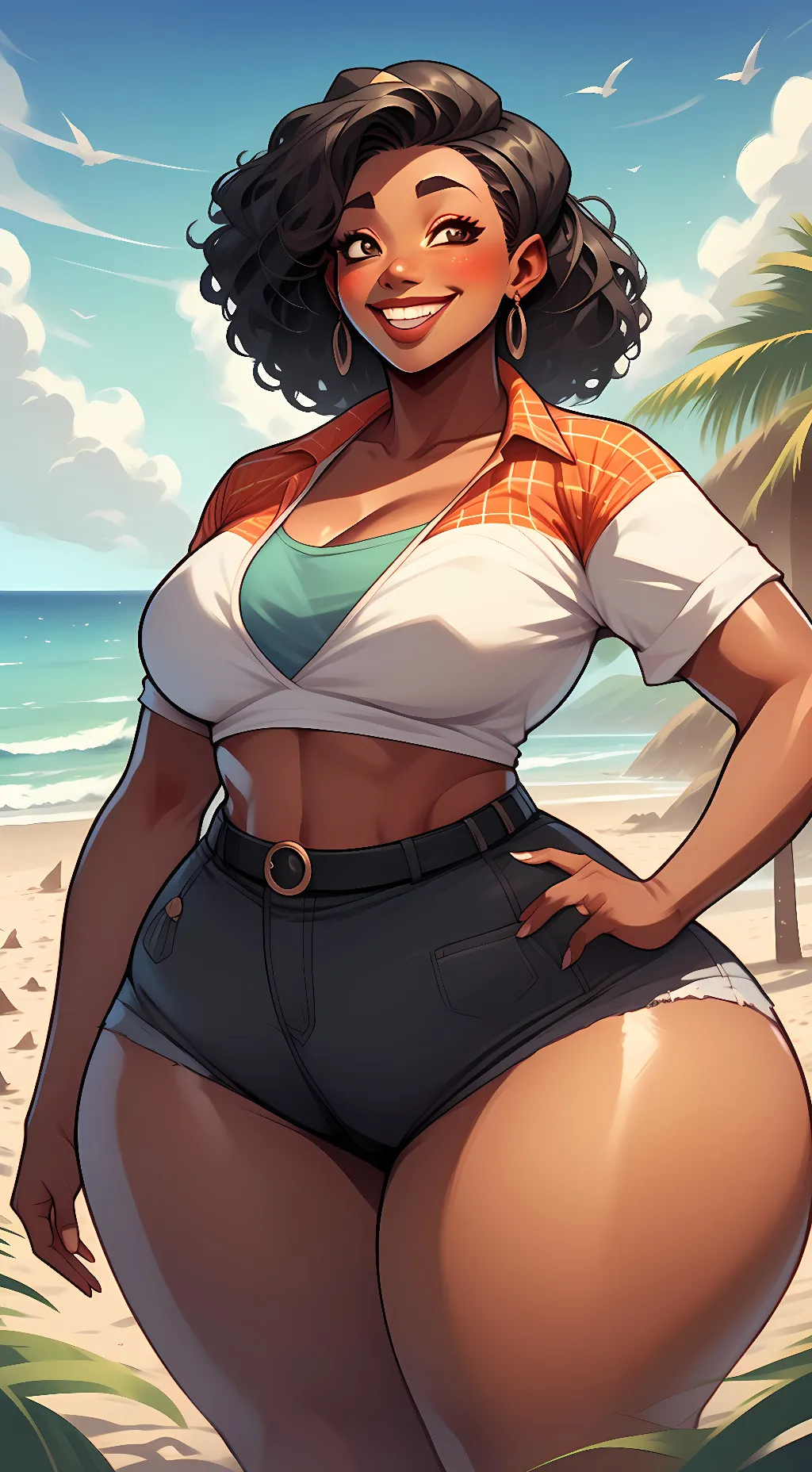 ai character: Salla  background