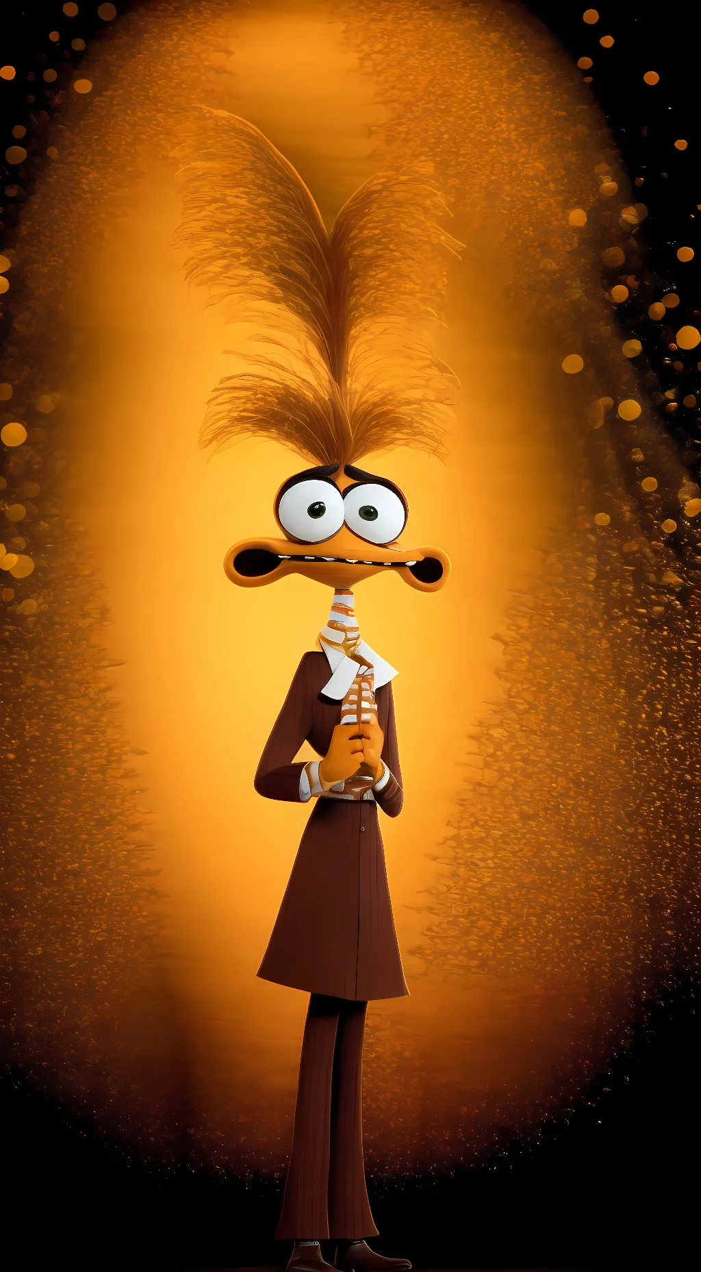 ai character: Anxiety  background