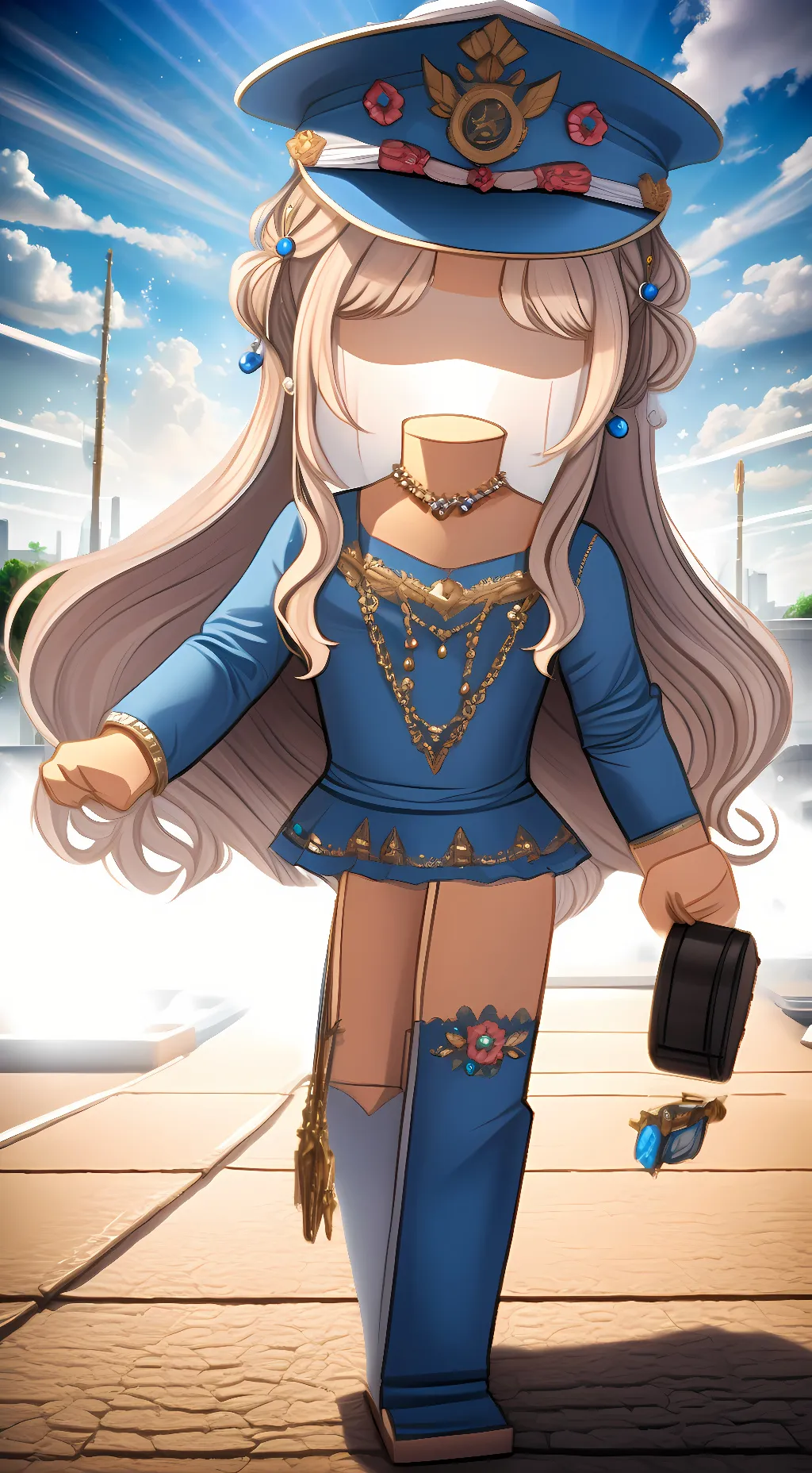 ai character: llxllie (Lily) background