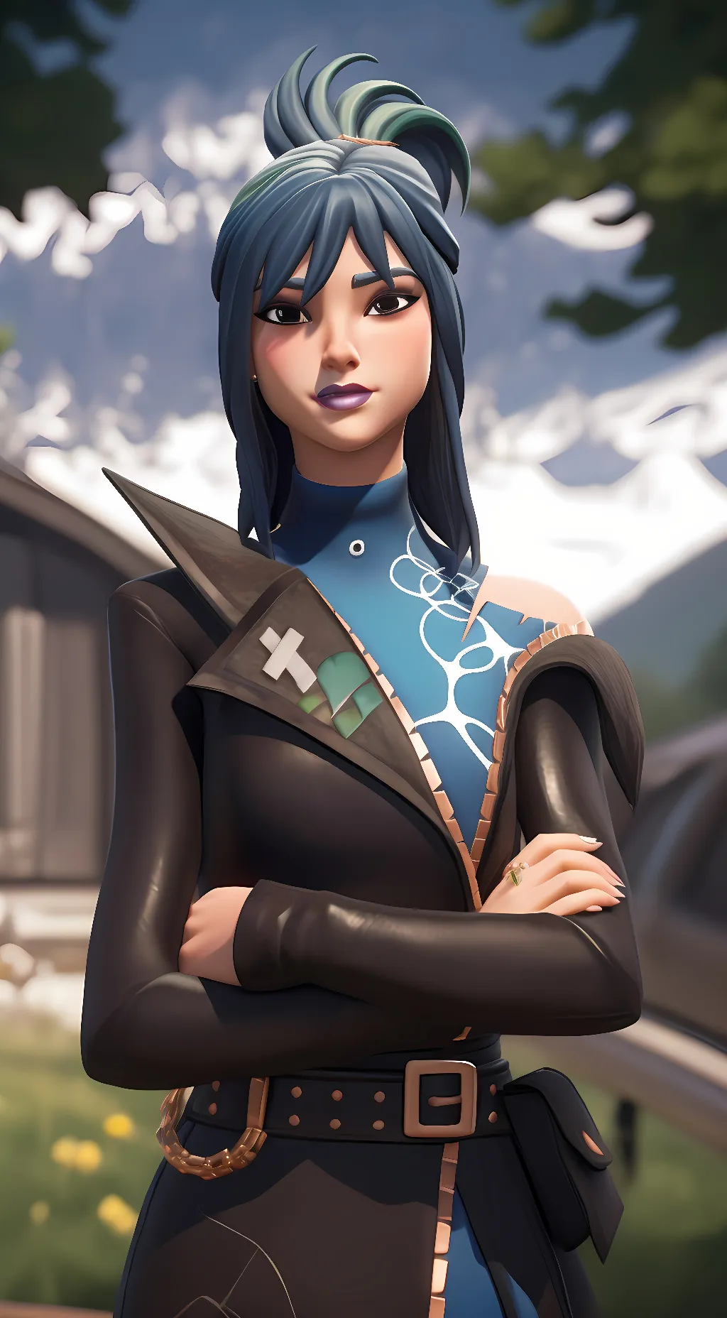 ai character: Hope background