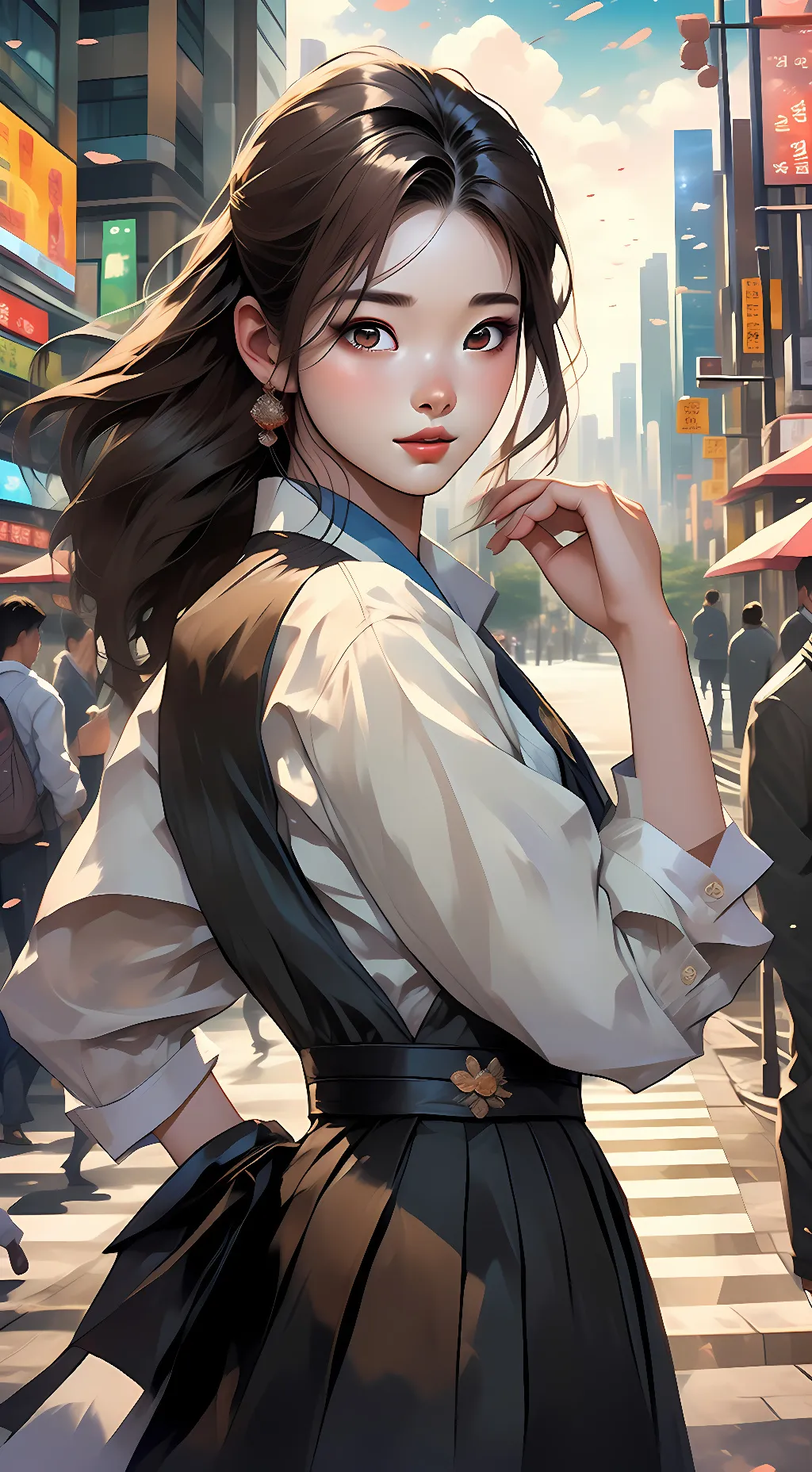 ai character: Shuhua background