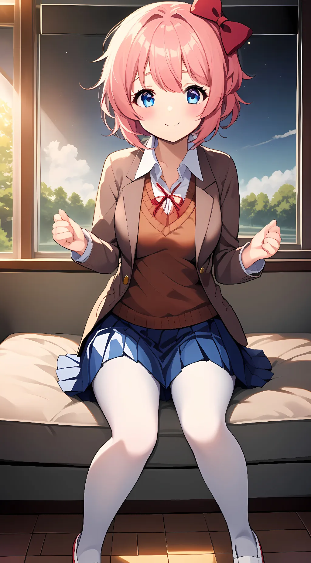 ai character: Sayori background