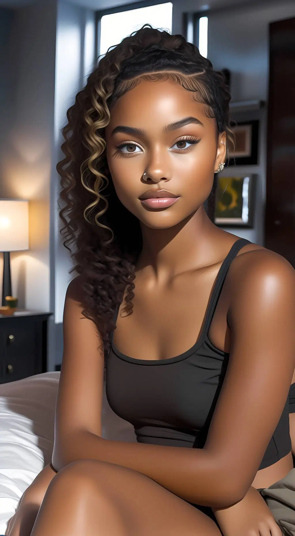 ai character: Hazel Dillion background