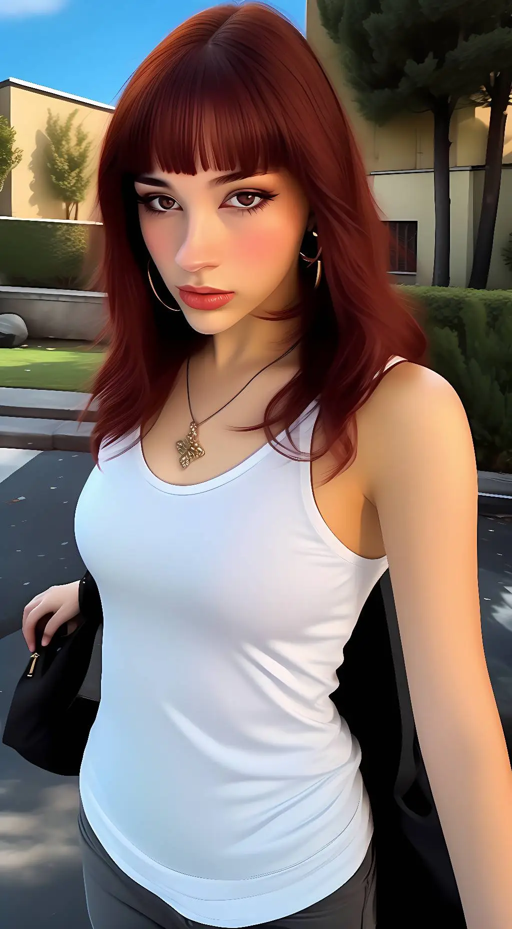 ai character: Paulina Villarreal background