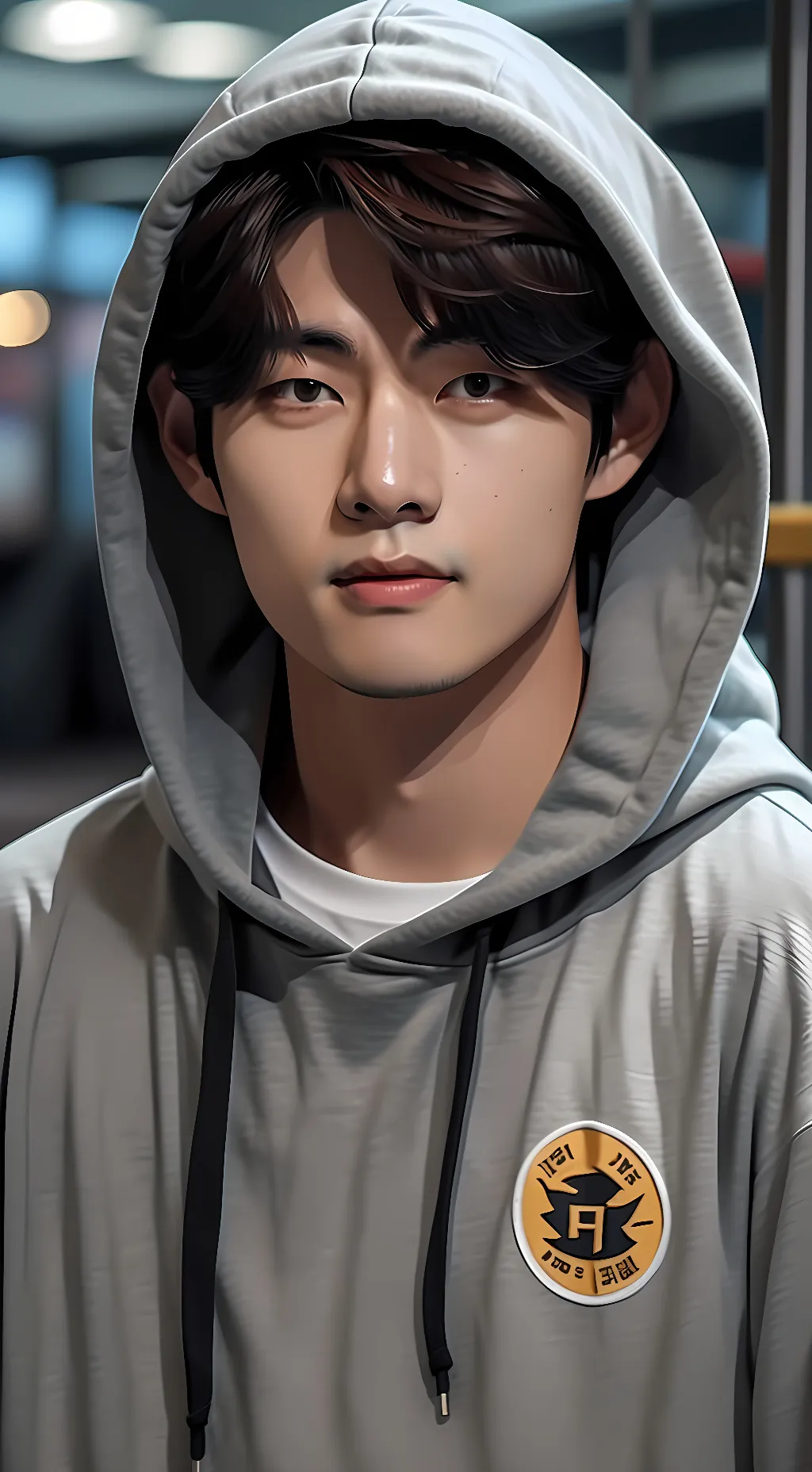 ai character: Taehyung  background