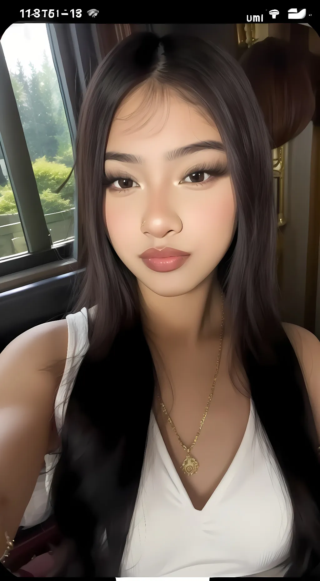 ai character: Tessa Ortega  background