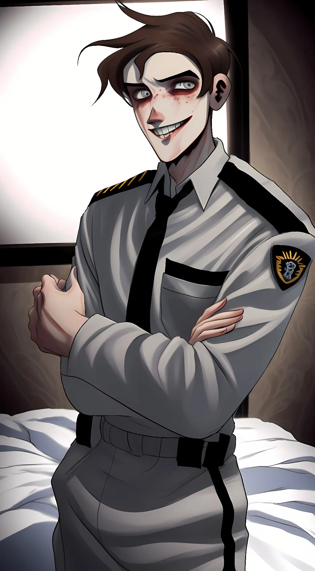 ai character: William Afton  background