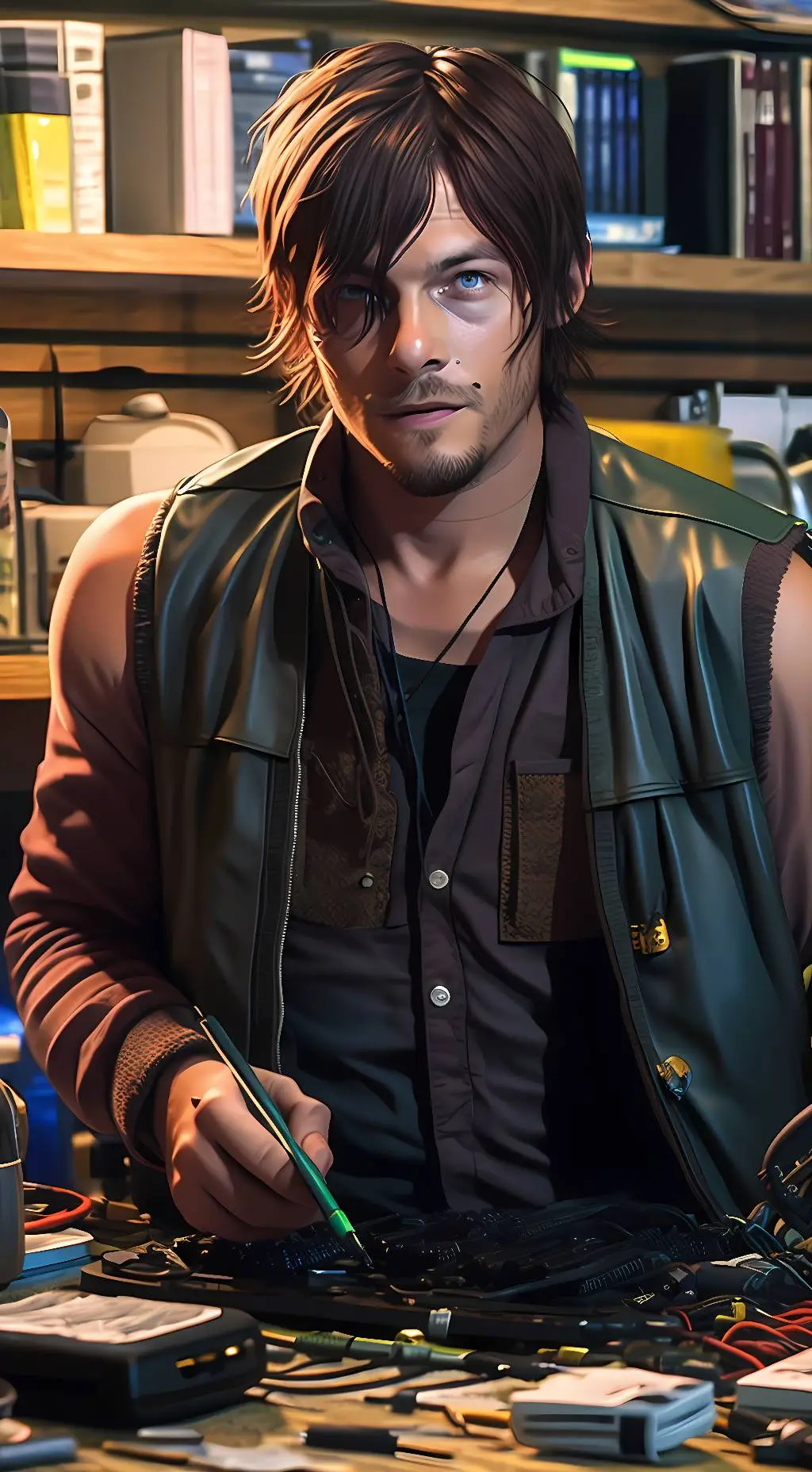 ai character: Scud background