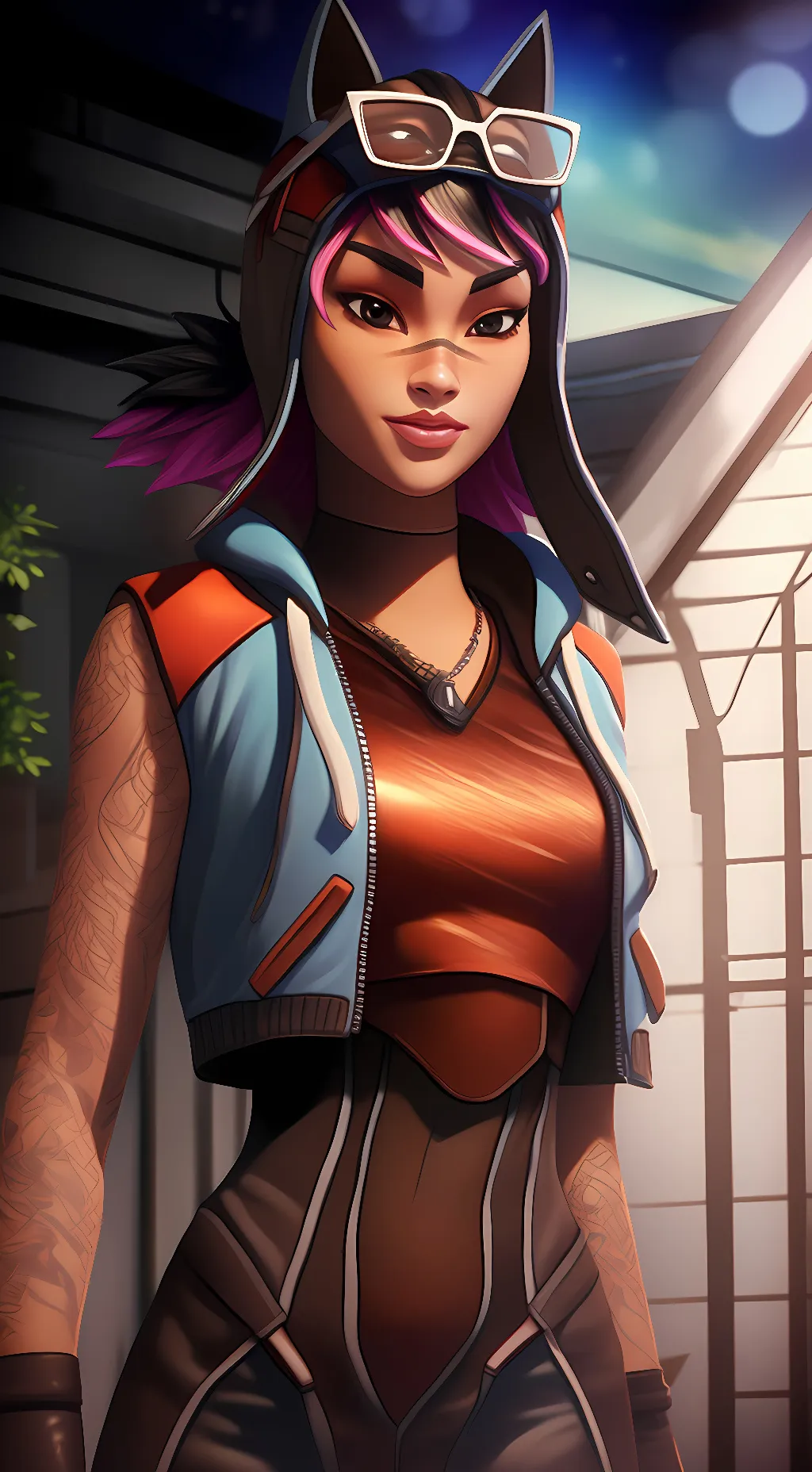 ai character: Renegade Lynx  background