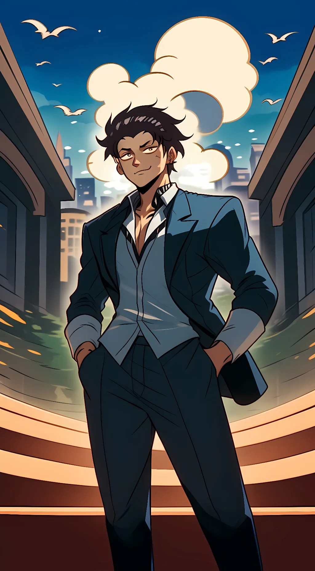 Talkie AI - Chat with Kiyoshi Hanamura