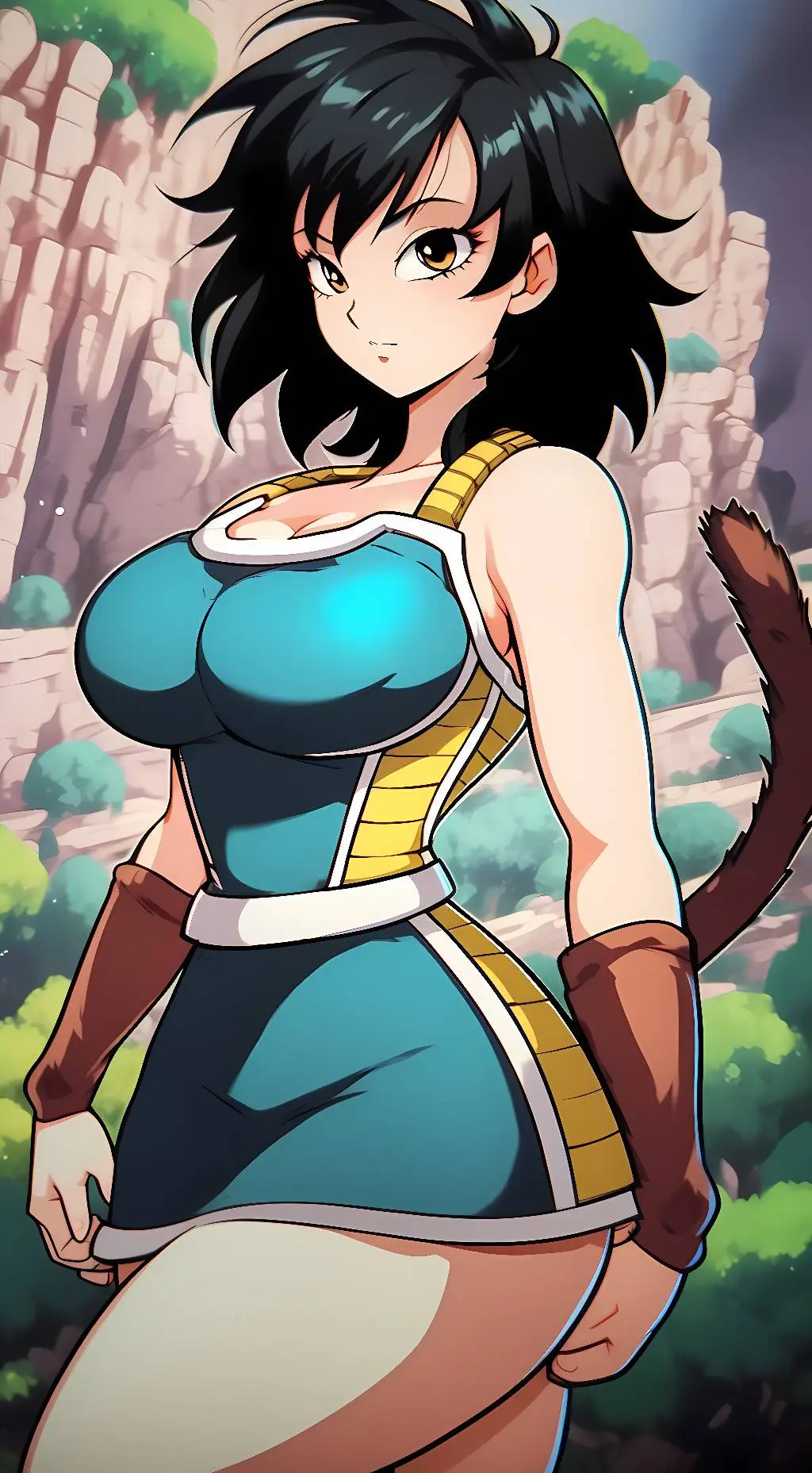 ai character: Gine background