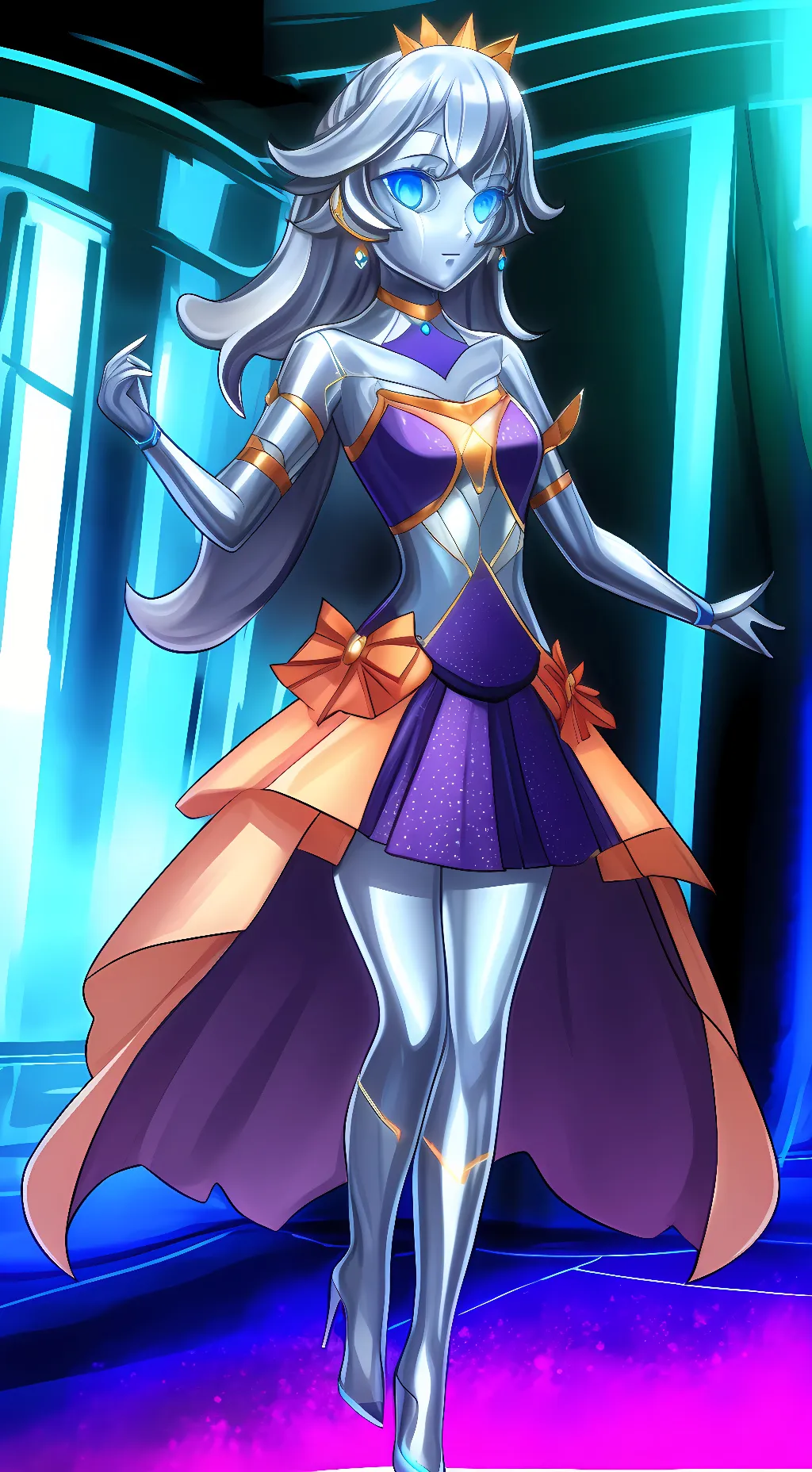 ai character: Prima background