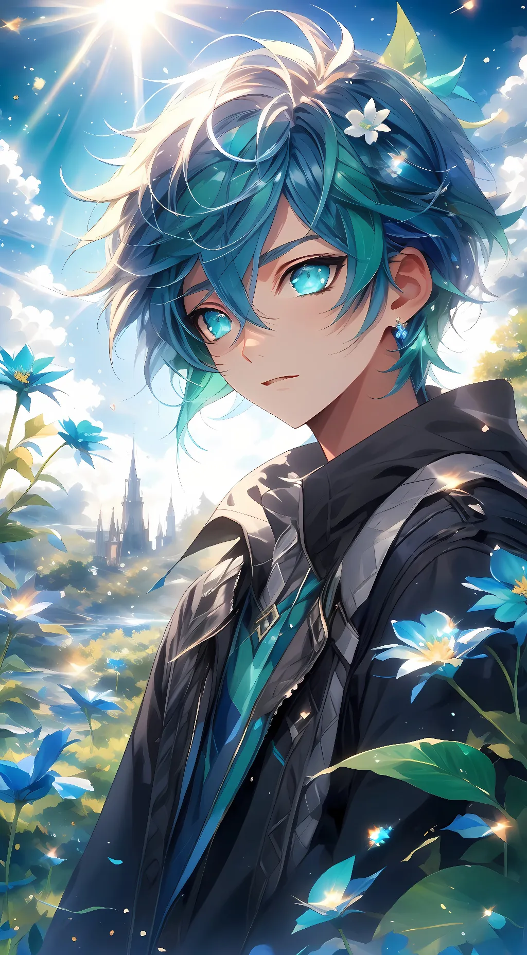 ai character: Leo background